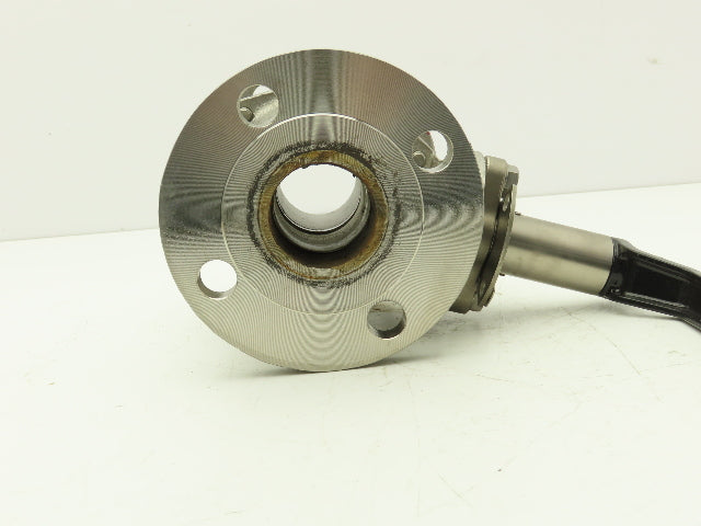 Kitz 10UTDZ 304 Stainless Ball Valve 2" Flanged DN50 Class 10K Handle Extension