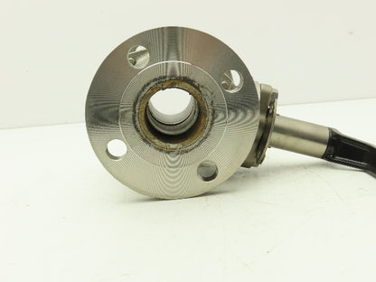 Kitz 10UTDZ 304 Stainless Ball Valve 2" Flanged DN50 Class 10K Handle Extension