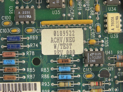 Ink Jet Controller PCB ACHV Supply Ink Heater Charge Voltage AC Power Lights