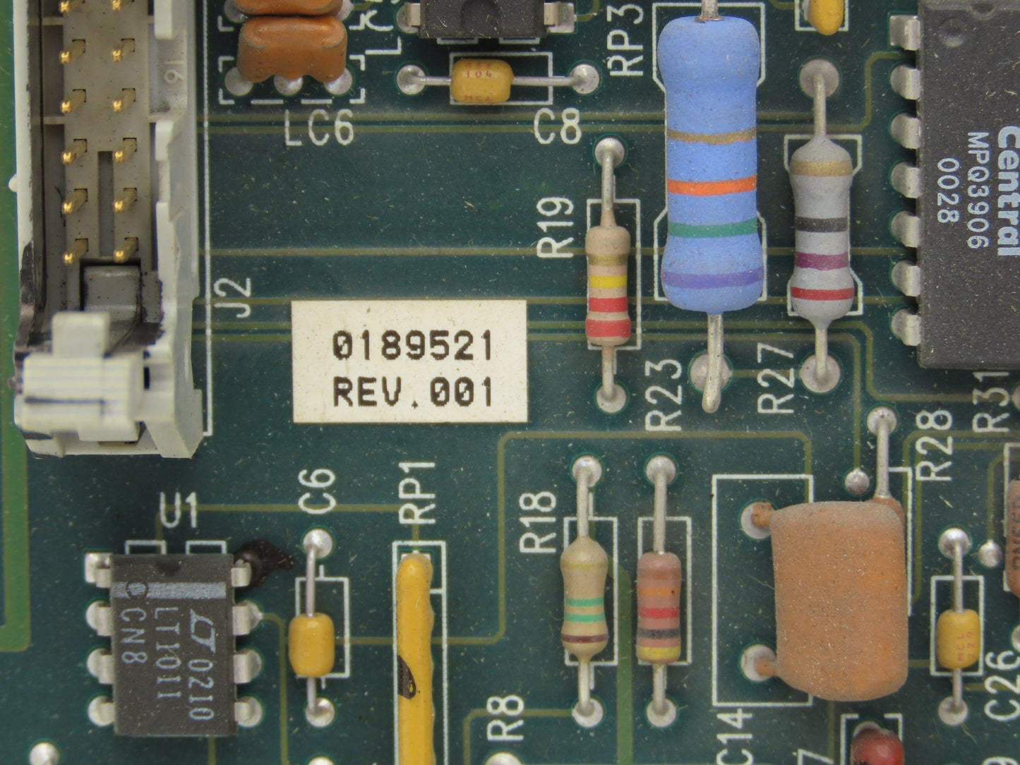 Ink Jet Controller PCB ACHV Supply Ink Heater Charge Voltage AC Power Lights