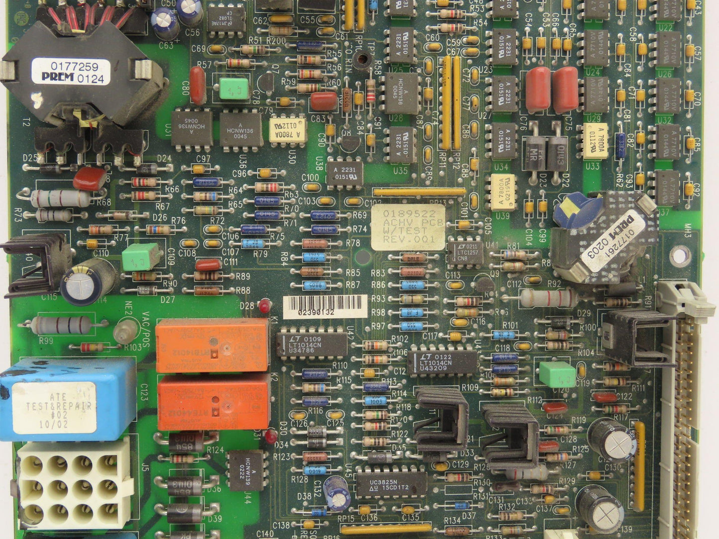 Ink Jet Controller PCB ACHV Supply Ink Heater Charge Voltage AC Power Lights