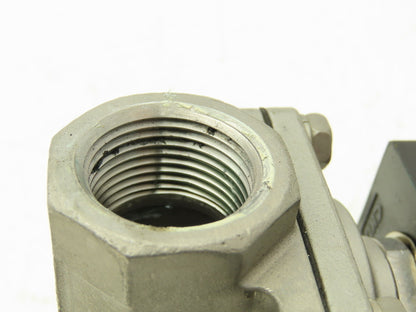 CKD ADK11-20A Stainless Solenoid Valve 3/4"NPT 24VDC