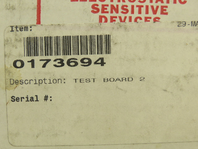 0173694-000 Rev 0 Test Board 2