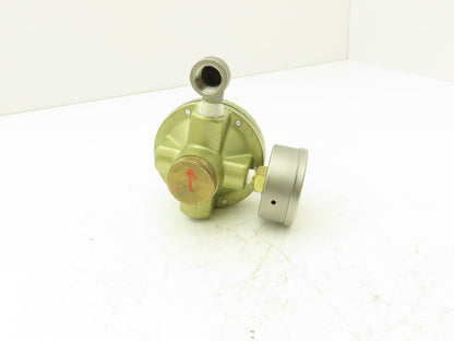 Azbil NSV-203K3 Pneumatic Diaphragm Relief Valve .02-0.8Mpa 3/8" Ports