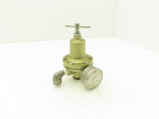 Azbil NSV-203K3 Pneumatic Diaphragm Relief Valve .02-0.8Mpa 3/8" Ports
