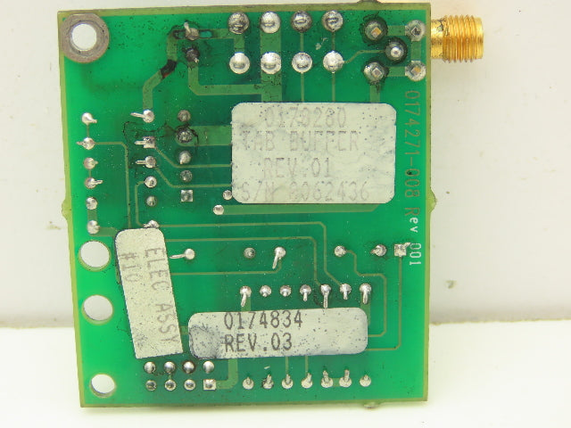 Tab Buffer Rev 01 | 0178280 | 0174834 | 0174271-008 | 0174271-000