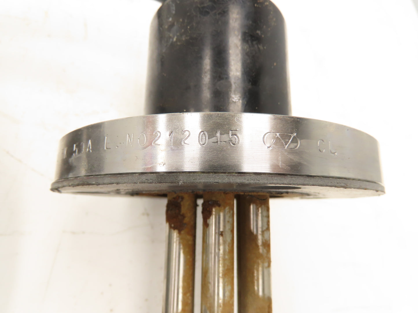 Nippon Stainless Immersion Tank Heater Element 5Kw 200V 3PH 12" Tubes 5" Flange