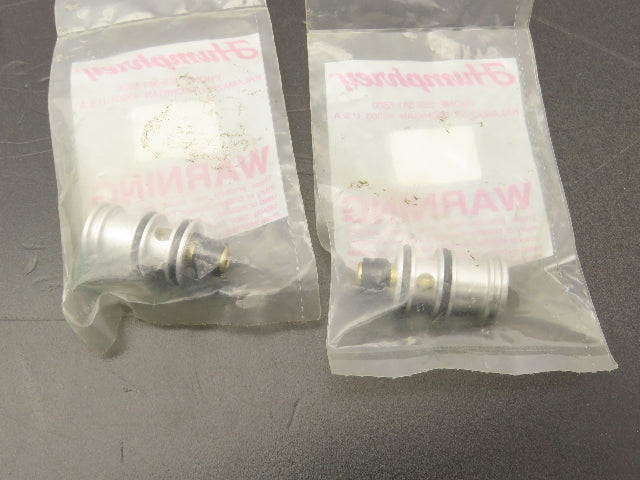 Humphrey 18412 R489-8E Pneumatic Air Pushbutton Valve 3/4" Lot of 2
