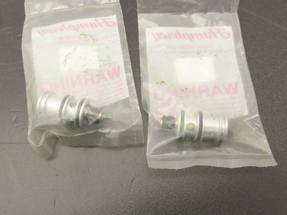 Humphrey 18412 R489-8E Pneumatic Air Pushbutton Valve 3/4" Lot of 2