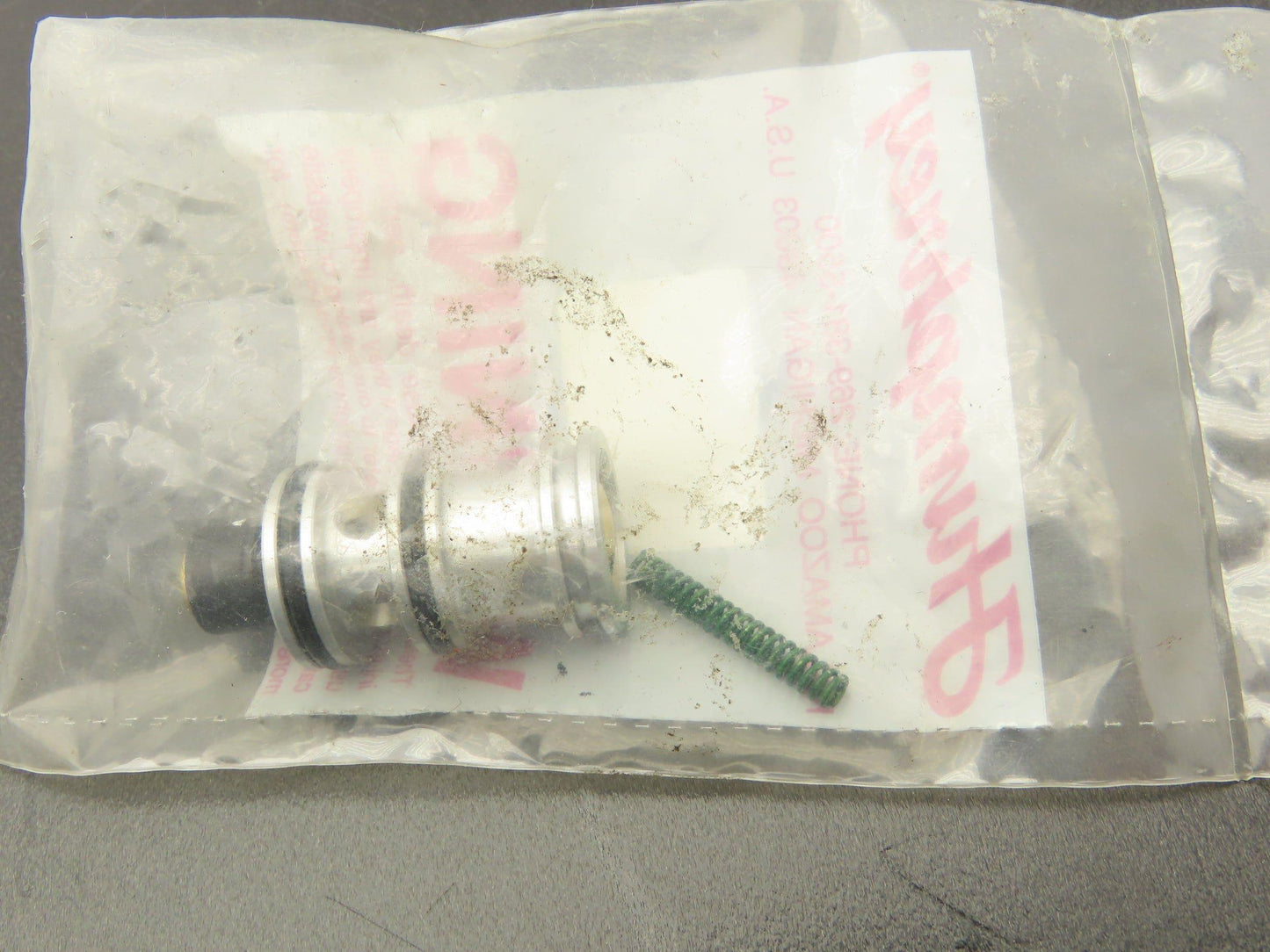 Humphrey 18412 R489-8E Pneumatic Air Pushbutton Valve 3/4" Lot of 2