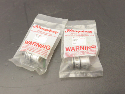 Humphrey 18412 R489-8E Pneumatic Air Pushbutton Valve 3/4" Lot of 2