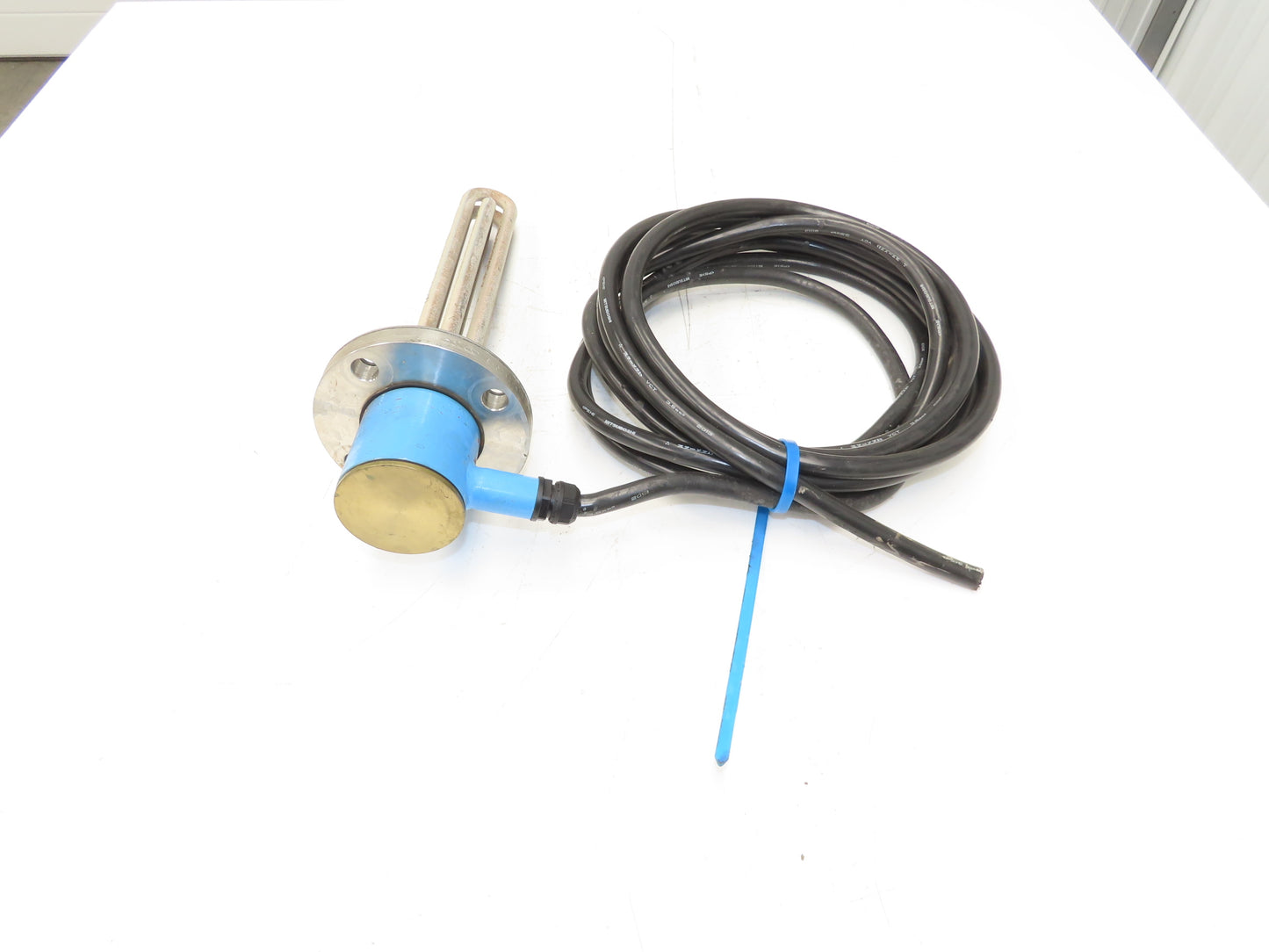 Nippon Stainless Immersion Tank Heater Element 5Kw 200V 3PH 12" Tubes 5" Flange
