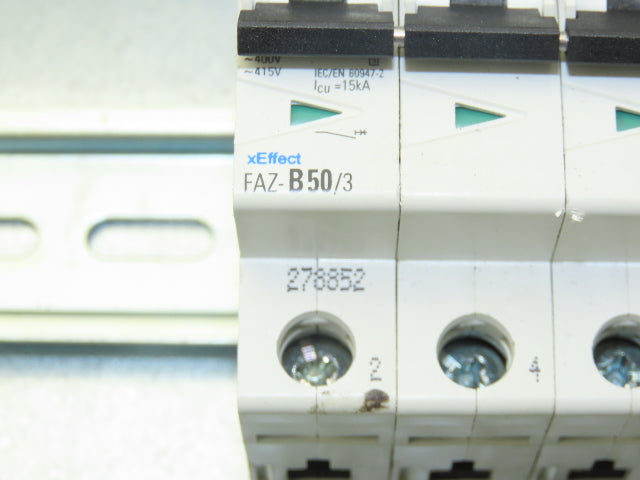 Fibox Electrical Enclosure with Eaton Circuit Breakers Installed ...