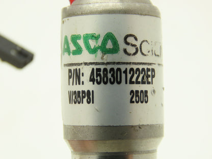 ASCO 458301222EP Pneumatic Air Solenoid Valve 12VDC 35 psi