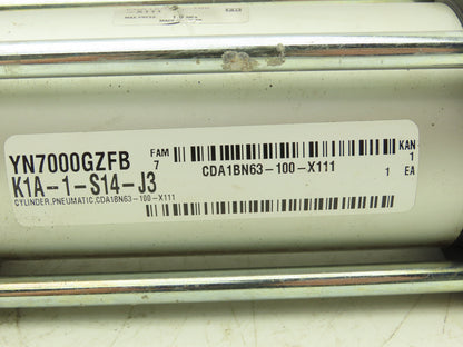 SMC CDA1BN63-100-X111 Pneumatic Air Cylinder 63mm Bore 100mm Stroke