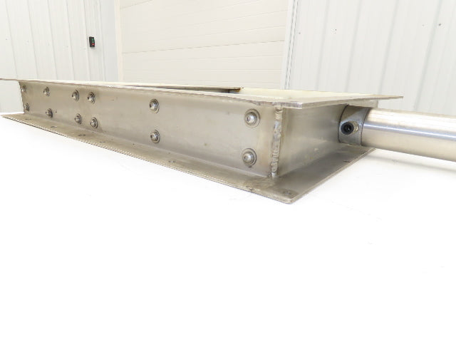 10" x 14" Process Material Bulkhead Pneumatic Gate Knife Valve