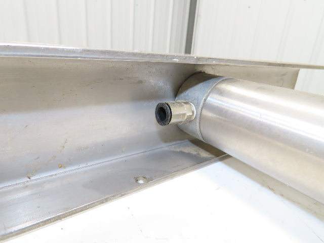 10" x 14" Process Material Bulkhead Pneumatic Gate Knife Valve