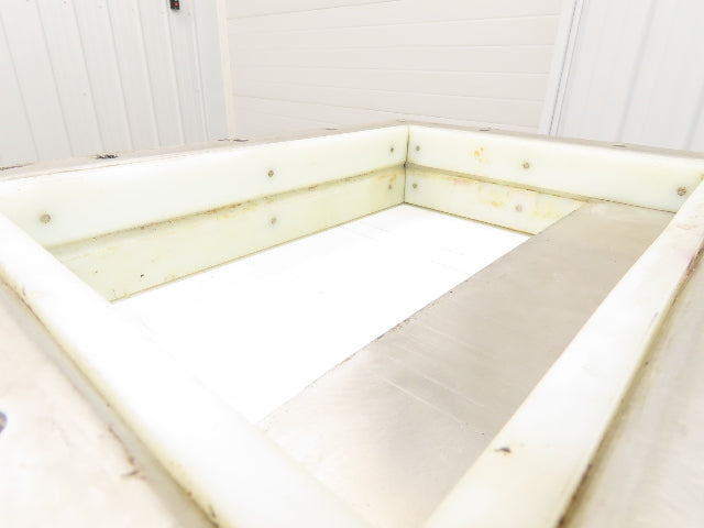 10" x 14" Process Material Bulkhead Pneumatic Gate Knife Valve