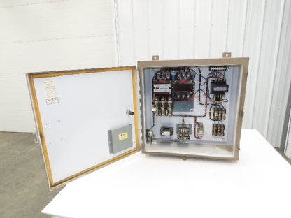 Cutler Hammer A50EN0 Reversing Motor Starter Size 3 460/575V 50Hp Enclosed