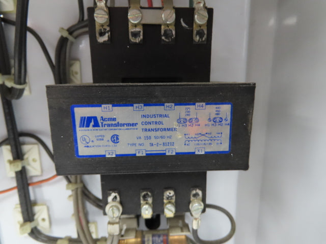 Cutler Hammer A50EN0 Reversing Motor Starter Size 3 460/575V 50Hp Enclosed