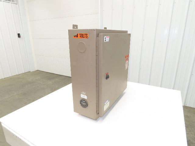 Cutler Hammer A50EN0 Reversing Motor Starter Size 3 460/575V 50Hp Enclosed