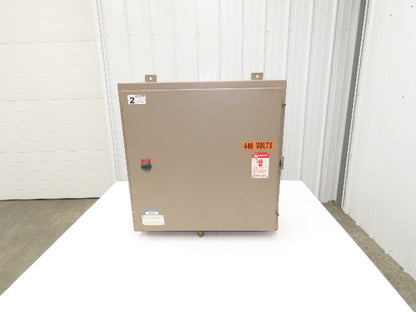 Cutler Hammer A50EN0 Reversing Motor Starter Size 3 460/575V 50Hp Enclosed