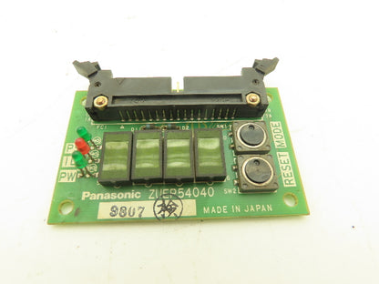 Panasonic ZUEP54040 Printed Circuit Board Mazak STX Digital Display PCB
