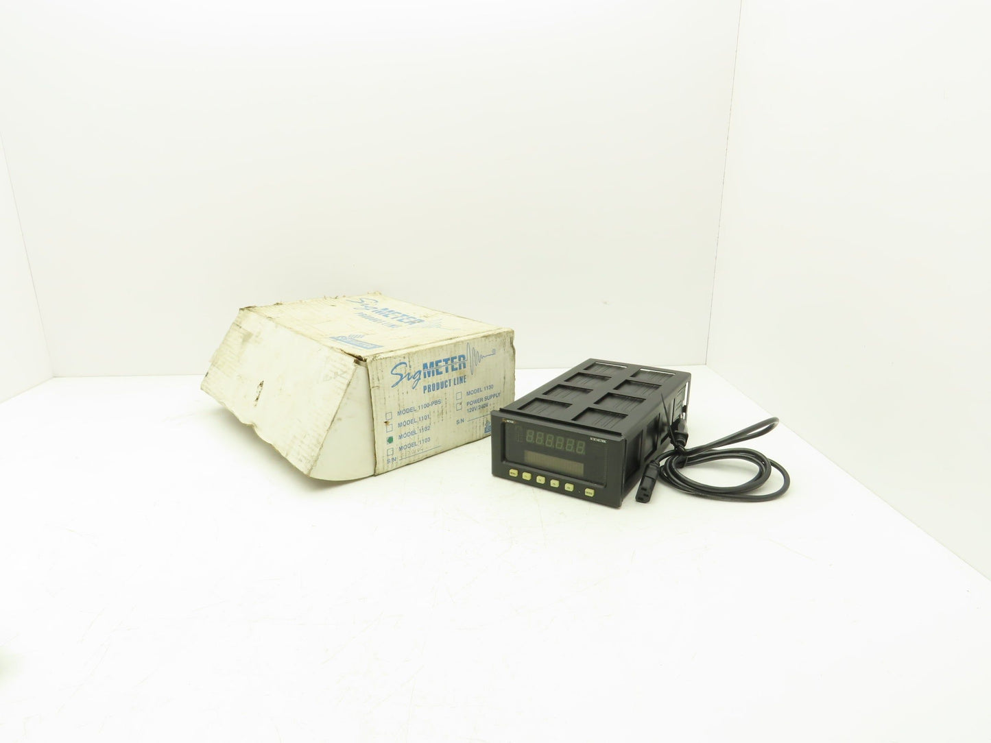Sciemetric 1102 Sigmeter Panel Meter 120VAC 30W