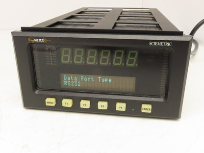 Sciemetric 1102 Sigmeter Panel Meter 120VAC 30W
