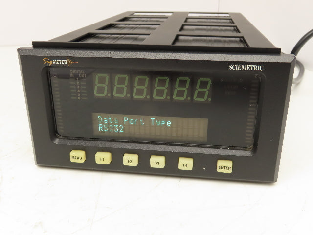 Sciemetric 1102 Sigmeter Panel Meter 120VAC 30W