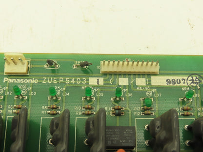 Panasonic ZUEP54031 Printed Circuit Board Mazak STX PCB
