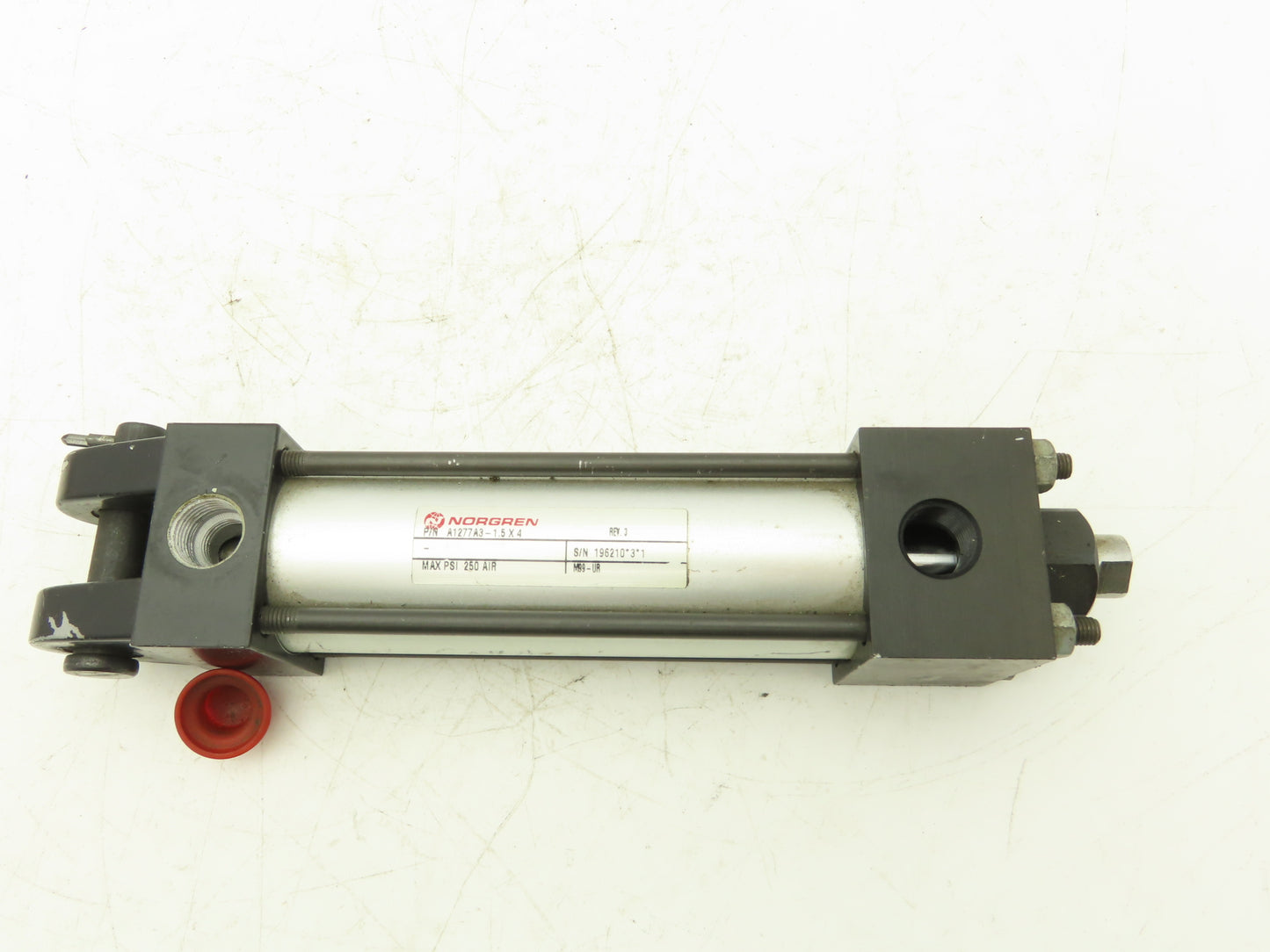 Norgren A1277A3-1.5x4 Pneumatic Air Cylinder 1.5" Bore 4" Stroke Clevis Mount