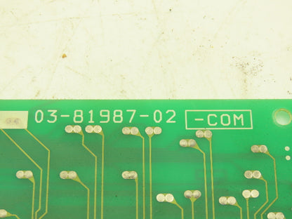 Mazak 03-81987-02-COM Printed Circuit Board STX Laser Communication Board PCB