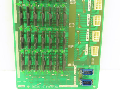 Mazak 03-81987-02-COM Printed Circuit Board STX Laser Communication Board PCB