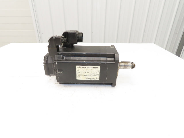 Okuma BL-MC140J-20T AC Servo Motor 2.8kW 133V 2000 RPM 3PH Encoder ER-J-7200D