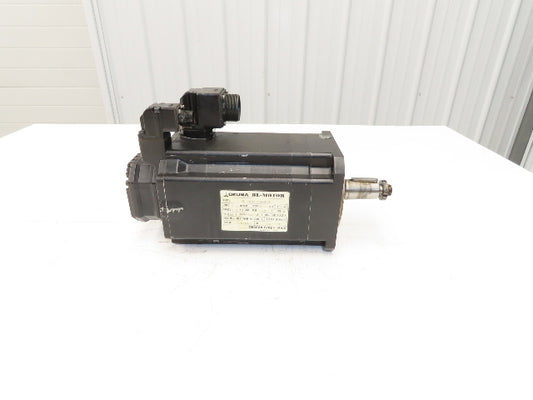 Okuma BL-MC140J-20T AC Servo Motor 2.8kW 133V 2000 RPM 3PH Encoder ER-J-7200D