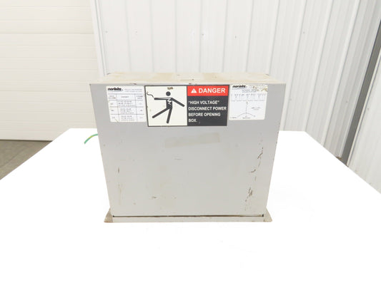Norlake Motoman ST-4597 Power Transformer 4.5kVA 3Ph HV 575/480/240 LV 208