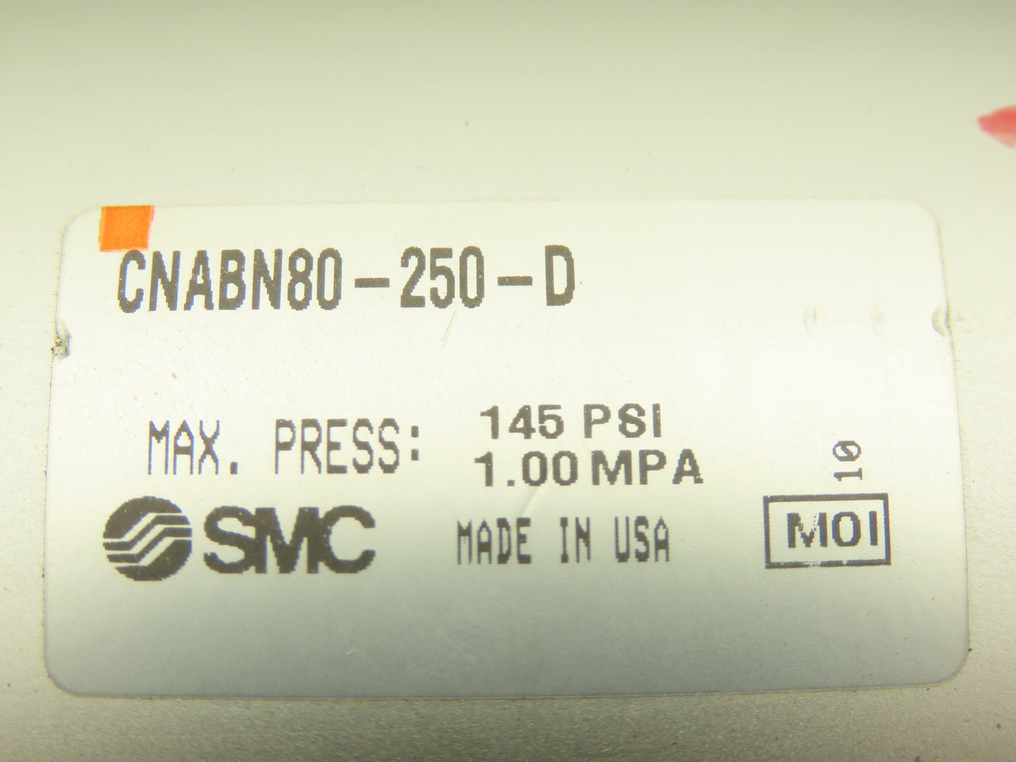 SMC CNABN80-250-D Pneumatic Air Cylinder 80mm Bore 250mm Stroke w/Rod Lock