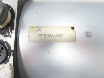 Metal Work W1212000220 Pneumatic Air Cylinder 200mm Bore 220mm Stroke