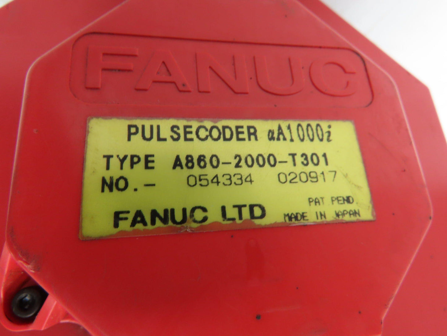 Fanuc A06B-0247-B100 AC Servo Motor 4kW 230V 3000 RPM 3PH Encoder A860-2000-T301