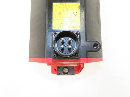 Fanuc A06B-0247-B100 AC Servo Motor 4kW 230V 3000 RPM 3PH Encoder A860-2000-T301