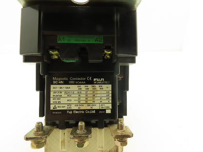 Fuji Electric Motor Starter Contactor Overload Relay 600V 3Ph 110V Coil