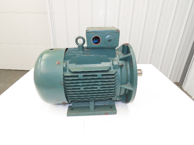 Leeson C160T17FZ45A IEC Metric Motor 15Hp 1760rpm 230/460V 3PH DF160MD