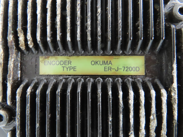 Okuma BL-MP400J-20S AC Servo Motor 6.7kW 2000 RPM 143V 3PH Encoder ER-J-7200D