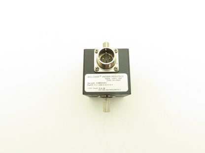 Encoder Products Co. Accu-Coder Rotary Encoder 3/8" Dual Output Shaft 24VDC