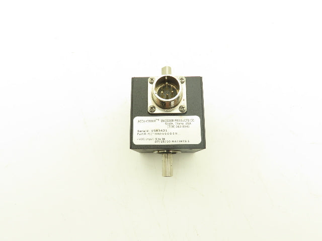 Encoder Products Co. Accu-Coder Rotary Encoder 3/8" Dual Output Shaft 24VDC