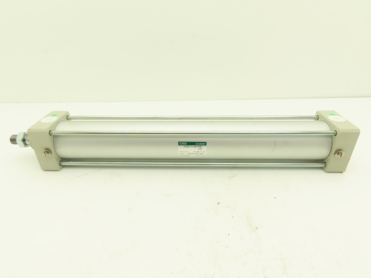 CKD SCA2-T-CB-63B-400 Pneumatic Air Cylinder 63mm Bore 400mm Stroke 145PSI