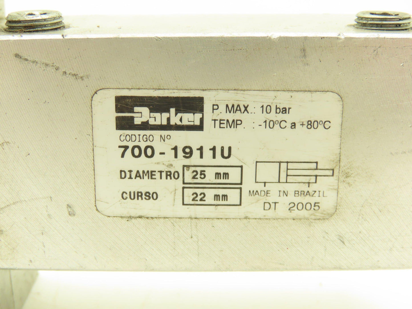 Destaco 82P25-1-16.00G-E4 Pneumatic Locating Pin Clamp 16mm E4 Sensor