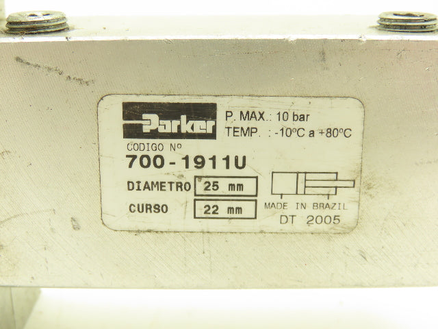 Destaco 82P25-1-16.00G-E4 Pneumatic Locating Pin Clamp 16mm E4 Sensor