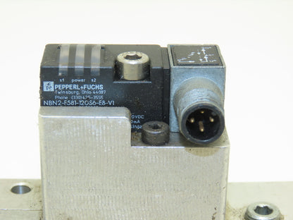 Destaco 82P25-1-16.00G-E4 Pneumatic Locating Pin Clamp 16mm E4 Sensor